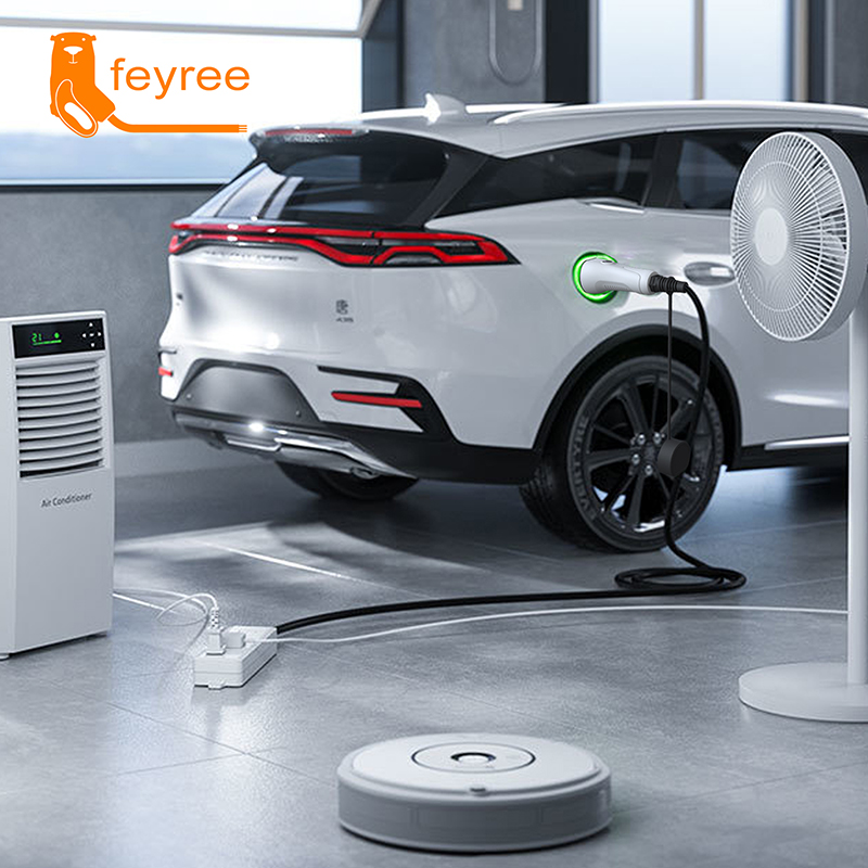 feyree V2L Cable Electric Car  - Outdoor Power Adapter incelemesi ve fiyatı