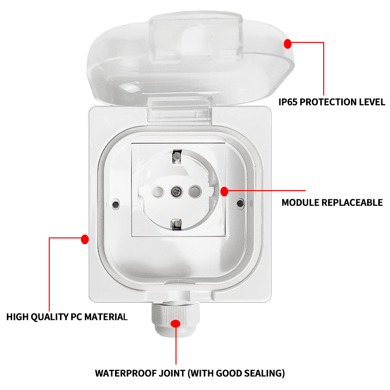 IP65 Waterproof Surface-Mount  - Outdoor Power Adapter incelemesi ve fiyatı