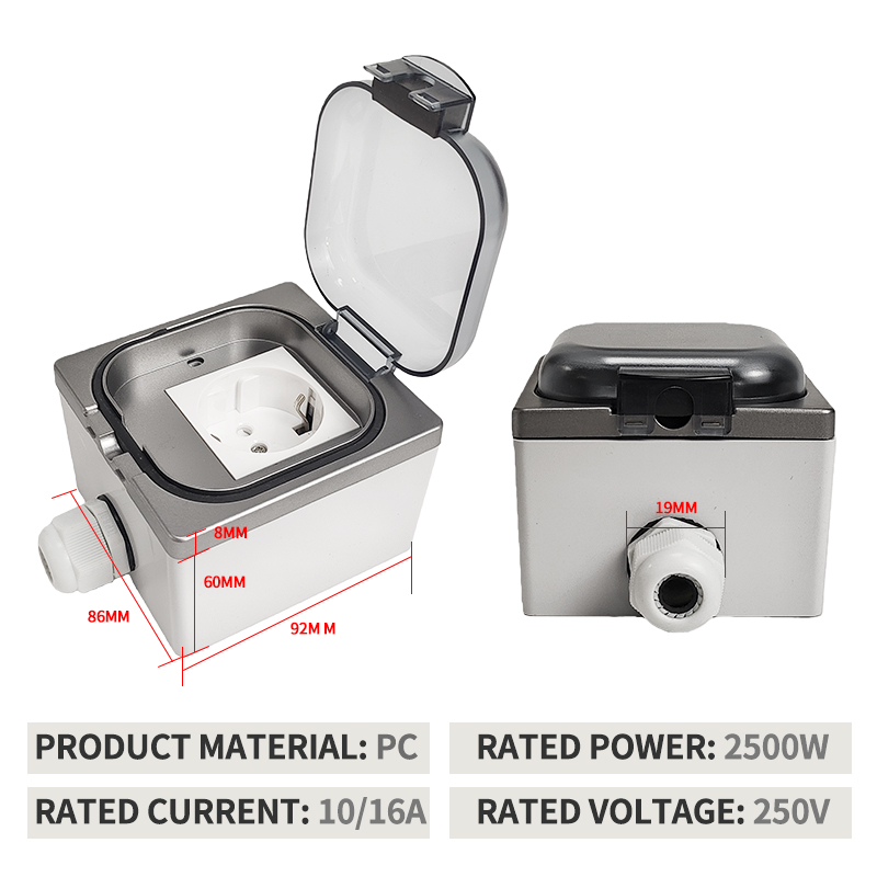 IP65 Waterproof Surface-Mount  - Outdoor Power Adapter incelemesi ve fiyatı