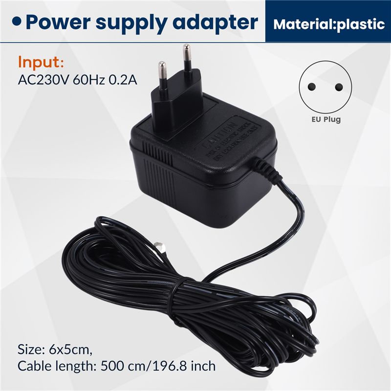 18V 500MA Power Supply Battery - Outdoor Power Adapter Ring incelemesi ve fiyatı